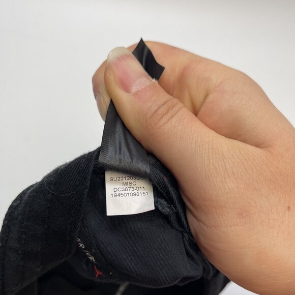 Nike Air Jordan Jumpman Heritage86 Hat DC3673-011 Bred Black Red Strapback - Picture 12 of 13
